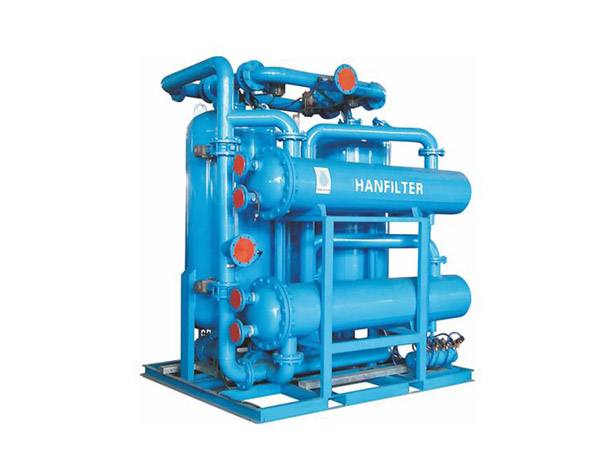 压缩余热零耗气吸附式干燥机